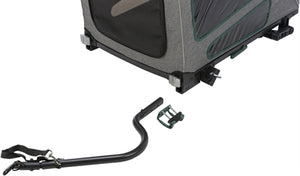 Trixie Fietskar Grijs / Salie 80X98-147X103 Cm