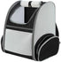 Trixie Hondentas Rugtas Chloe Lichtgrijs / Zwart 39X27X43 Cm