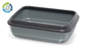 Imac Kattenbak Jerry 2Nd Life Gerecycled Lichtgrijs / Antraciet 50X40X14,5 CM