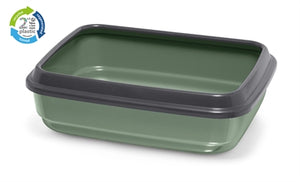 Imac Kattenbak Jerry 2Nd Life Gerecycled Groen / Antraciet 50X40X14,5 CM