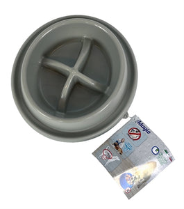 Happy Pet Mad About Pets Voerbak Adagio Slow Feeder Mokka 21,5X20,5X5,5 CM 500 ML