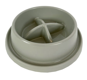 Happy Pet Mad About Pets Voerbak Adagio Slow Feeder Mokka 21,5X20,5X5,5 CM 500 ML