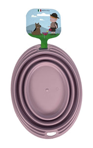 Happy Pet Mad About Pets Voerbak / Drinkbak Opvouwbaar Blush Roze 23X17X7 CM 1 LTR