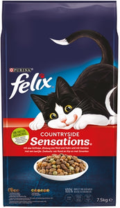 Felix Droog Countryside Sensations Rund / Kip / Groenten 7,5 KG