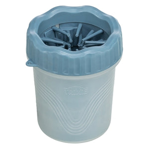 Trixie Pootreiniger Voor De Hond Silicone / Pp Blauw Small 11 Cm