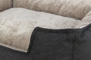 Trixie Be Nordic Hondenmand Fohr Zwart / Zand 80X60X26 CM