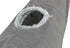 Trixie Katten Speeltunnel Harvey Velours / Pluche Grijs 116X27 Cm