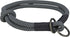 Trixie Halsband Hond Soft Half-Slip Zwart / Grijs 35X0,6 Cm