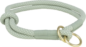 Trixie Halsband Hond Soft Half-Slip Saliegroen / Mint 45X1 Cm