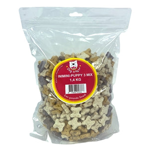 Dog Treatz Inimini Puppy 3 Mix 1,4 KG