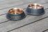 TRIXIE BE NORDIC VOER / WATERBAK RVS / RUBBER ZWART / BRONS