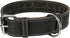 TRIXIE RUSTIC VETLEER HALSBAND HOND HEARTBEAT ZWART