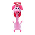 Kong Shakers Bobz Varken Met Piep Roze 33X14X9 CM