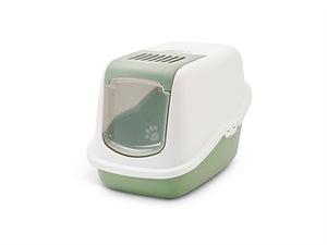 Savic Kattenbak Nestor Botanical Groen 56X39X38,5 CM