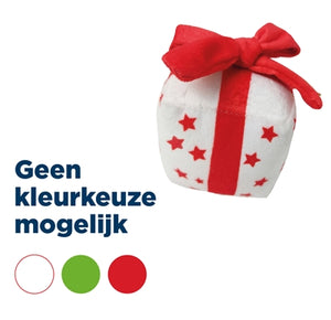 Croci Kerstcadeau Pluche Assorti 8 CM