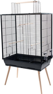 Zolux Vogelkooi Neo Jili Xl Zwart 81X48X132 Cm