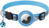 Croci Halsband Kat Met Tag Houder Lichtblauw 19-26X1,5 CM