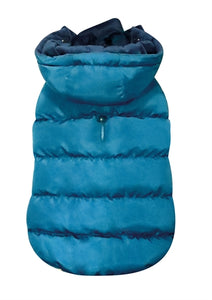 Croci Hondenjas Velveteen Gevoerd Blauw 25 CM