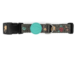 Morso Halsband Hond Gerecycled Ink Tank Groen 43-70X2,5 Cm