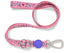 Morso Hondenriem Verstelbaar Gerecycled Sweet Tweet Roze 75-230X1,5 Cm 1-4 Kg