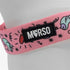 Morso Mini Hondentuig Verstelbaar Gerecycled Sweet Tweet Roze 32-41X2,5 Cm