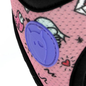 Morso Hondentuig Body Mesh Gerecycled Sweet Tweet Roze 50-56 Cm