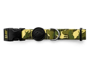 Morso Halsband Hond Gerecycled Full Metal Dog Bruin 37-58X2,5 Cm