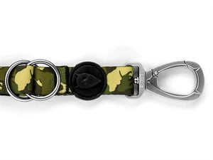 Morso Hondenriem Verstelbaar Gerecycled Full Metal Dog Bruin 75-230X1,5 Cm 4-20 Kg