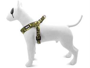 Morso Mini Hondentuig Verstelbaar Gerecycled Full Metal Dog Bruin 29-38X2,5 Cm