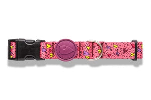 Morso Halsband Hond Gerecycled Pink Think Roze 37-58X2,5 Cm