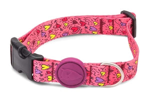 Morso Halsband Hond Gerecycled Pink Think Roze 43-70X2,5 Cm