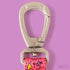 Morso Hondenriem Verstelbaar Gerecycled Pink Think Roze 65-200X2,5 Cm 20-80 Kg