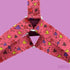 Morso Hondentuig H-Tuig Gerecycled Pink Think Roze 40-55X1,5 CM
