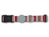 Morso Halsband Hond Gerecycled Skyline Rood / Roze 37-58X2,5 Cm