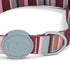 Morso Halsband Hond Gerecycled Skyline Rood / Roze 43-70X2,5 Cm