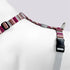 Morso Hondentuig H-Tuig Gerecycled Skyline Rood / Roze 50-70X1,5 Cm
