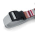 Morso Hondentuig H-Tuig Gerecycled Skyline Rood / Roze 50-70X1,5 Cm