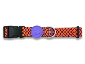 Morso Halsband Hond Gerecycled Urban Lizard Rood 37-58X2,5 Cm