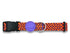 Morso Halsband Hond Gerecycled Urban Lizard Rood 37-58X2,5 Cm