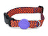 Morso Halsband Hond Gerecycled Urban Lizard Rood 43-70X2,5 Cm