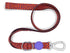 Morso Hondenriem Verstelbaar Gerecycled Urban Lizard Rood 75-230X1,5 Cm 1-4 Kg
