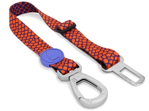Morso Honden Autogordel Gerecycled Urban Lizard Rood 40-65X1,5 Cm Tot 20 Kg