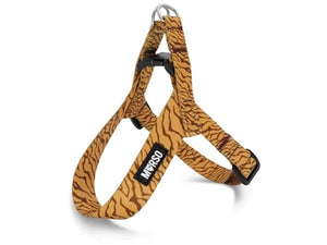 Morso Mini Hondentuig Verstelbaar Gerecycled Jungle Drum Oranje 29-38X2,5 Cm