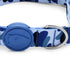 Morso Halsband Hond Gerecycled Splash Blauw 30-42X1,5 CM