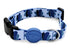 Morso Halsband Hond Gerecycled Splash Blauw 43-70X2,5 Cm