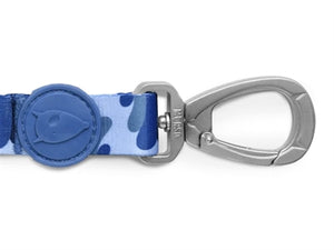 Morso Hondenriem Gerecycled Splash Blauw 120X1,5 CM 6-20 KG