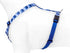 Morso Hondentuig H-Tuig Gerecycled Splash Blauw 60-80X2,5 Cm
