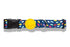Morso Halsband Hond Gerecycled Color Invaders Paars 37-58X2,5 Cm
