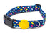 Morso Halsband Hond Gerecycled Color Invaders Paars 43-70X2,5 Cm