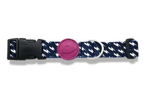 Morso Halsband Hond Gerecycled Power Flow Zwart 37-58X2,5 Cm